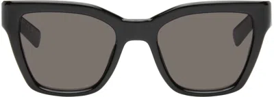 Saint Laurent Black Sl 641 Sunglasses In 001 Black