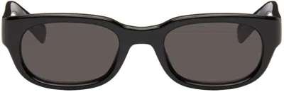 Saint Laurent Black Sl 642 Sunglasses In 001 Black