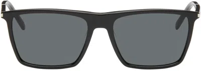 Saint Laurent Black Sl 668 Sunglasses In 001 Black