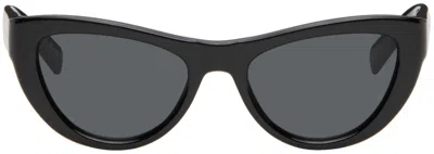 Saint Laurent Black Sl 676 New Wave Sunglasses In 001 Black