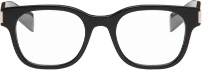 Saint Laurent Black Sl 722 Glasses In Black-black-transpar