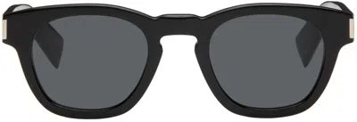 Saint Laurent Black Sl 746 Sunglasses In Black-black-black