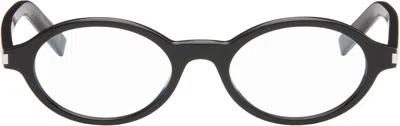 Saint Laurent Black Sl 751 Jeanne Round Oval Glasses