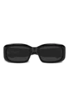Saint Laurent Black Sl 809 Sunglasses In Black