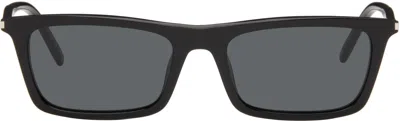 Saint Laurent Black Sl 890 Betty Thin Sunglasses In Brown