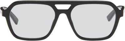Saint Laurent Fast Track Shield Sunglasses In Black