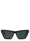 Saint Laurent Black Sl M103 Sunglasses In Black