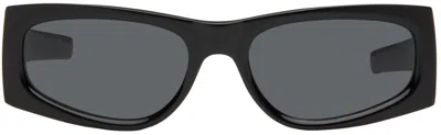 Saint Laurent Black Sl M140 Sunglasses In Black-black-black