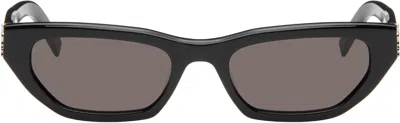 Saint Laurent Black Sl M162 Sunglasses In 001 Black