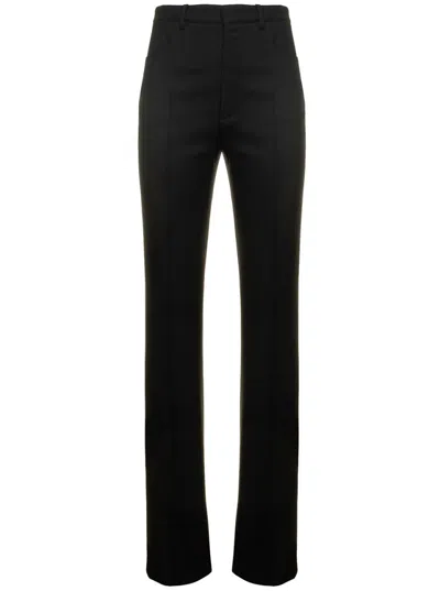 Saint Laurent Black Slim High Waisted Pants