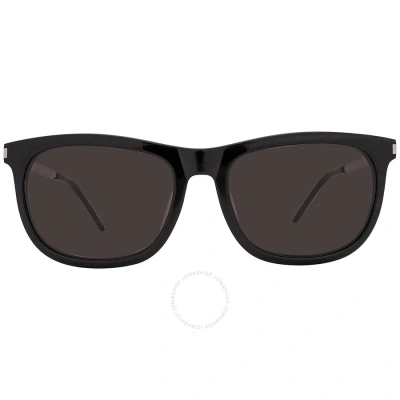 Saint Laurent Black Sport Ladies Sunglasses Sl 509 001 56