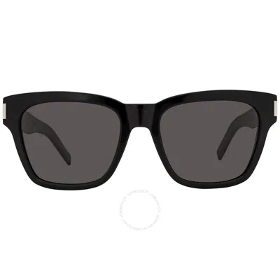 Saint Laurent Black Square Unisex Sunglasses Sl 560 001 54