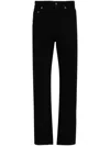 Saint Laurent Denim Jeans In Black