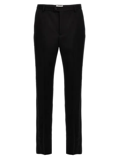 SAINT LAURENT BLACK TUXEDO PANTS