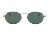 Saint Laurent Black Unisex Sunglasses In Green