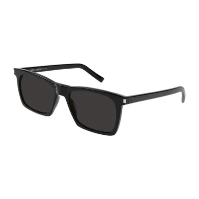 Saint Laurent Black Unisex Sunglasses