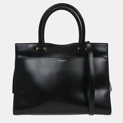 Pre-owned Saint Laurent Black Uptown 2way Handbag
