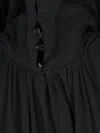 SAINT LAURENT SAINT LAURENT BLACK VISCOSE DRESS