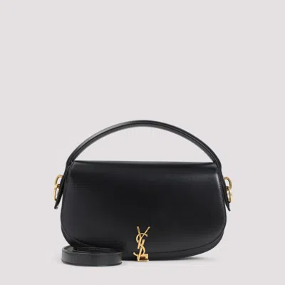 SAINT LAURENT BLACK VOLTAIRE SHOULDER BAG