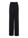 Saint Laurent Low-rise Bootcut Jeans In Black