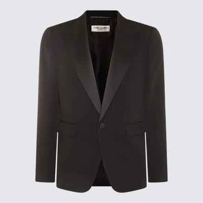 Saint Laurent Black Wool Blazer