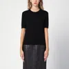 Saint Laurent Pullover T-shirt In Black