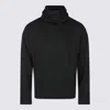 Saint Laurent Wool Turtleneck Sweater In Black