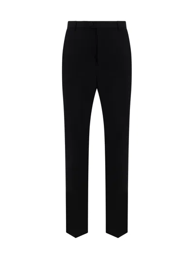 SAINT LAURENT BLACK WOOL PANT