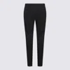 Saint Laurent Black Wool Pants In 1000
