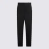 Saint Laurent Black Wool Pants In Black