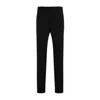 SAINT LAURENT BLACK WOOL TROUSER TUX