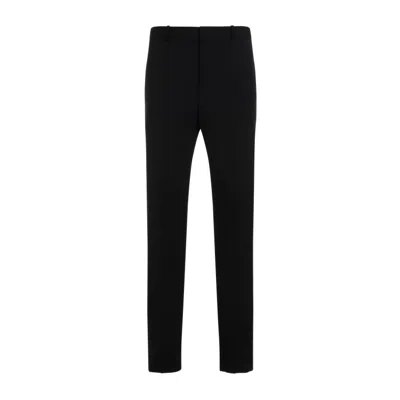 Saint Laurent Black Wool Trouser Tux