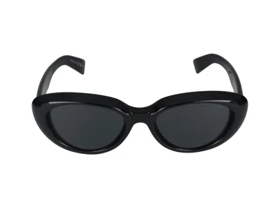 Saint Laurent Black-black-black Acetate Sunglasses