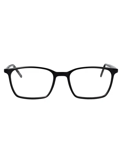Saint Laurent Black-black-transparent Injected Glasses