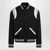 Saint Laurent Logo Jacket In Multi
