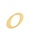Saint Laurent Blade Bangle In Gold