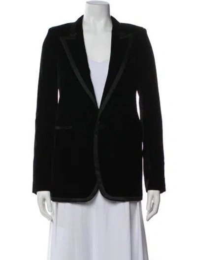 Pre-owned Saint Laurent Blazer In Black
