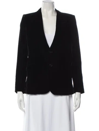 Pre-owned Saint Laurent Blazer In Black