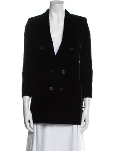 Pre-owned Saint Laurent Blazer In Black