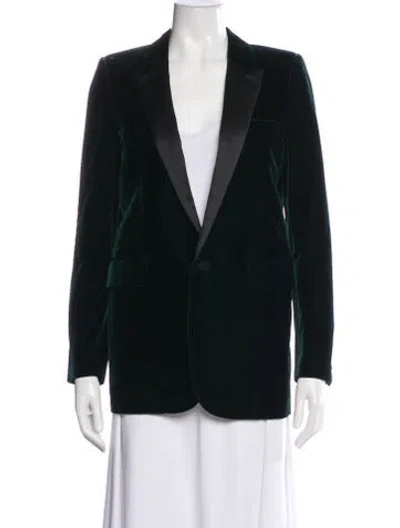 Pre-owned Saint Laurent Blazer In Black
