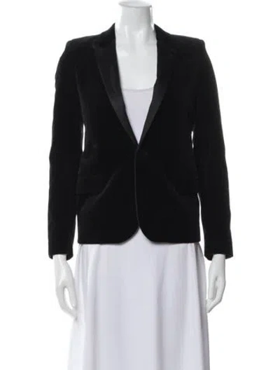 Pre-owned Saint Laurent Blazer In Black