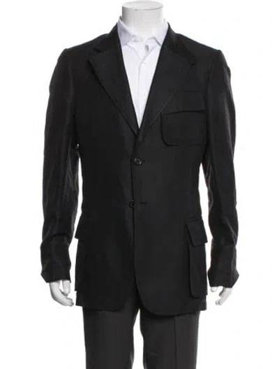 Pre-owned Saint Laurent Blazer In Black