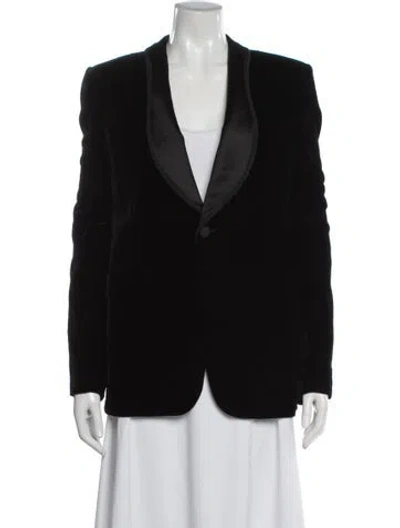 Pre-owned Saint Laurent Blazer In Black