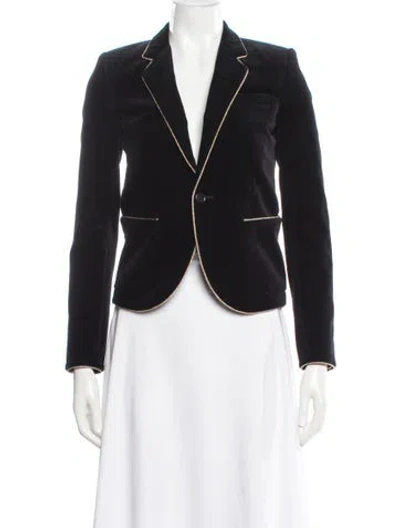 Pre-owned Saint Laurent Blazer In Black
