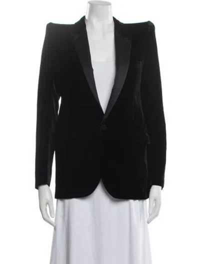 Pre-owned Saint Laurent Blazer In Black