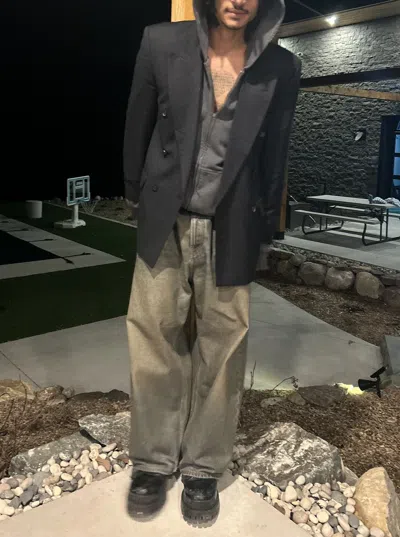 Pre-owned Saint Laurent Blazer In Blue