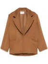 Saint Laurent Blazer In Brown