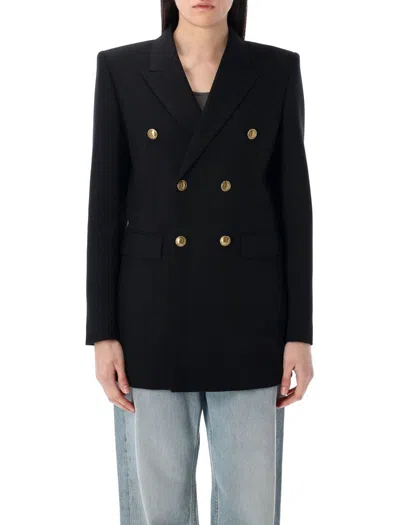 SAINT LAURENT SAINT LAURENT WOOL GABARDINE JACKET