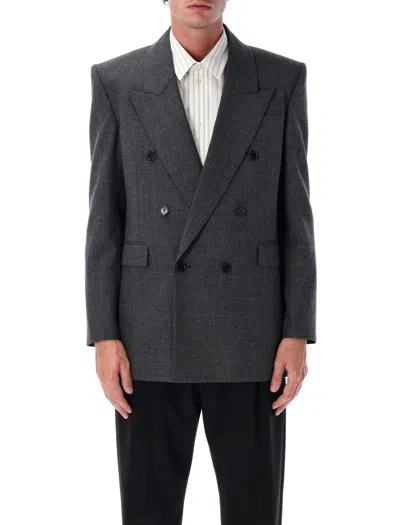 SAINT LAURENT SAINT LAURENT DOUBLE-BREASTED WOOL JACKET