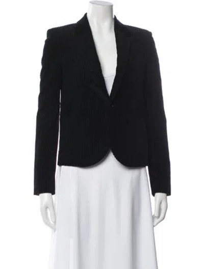 Pre-owned Saint Laurent Blazer In Gray